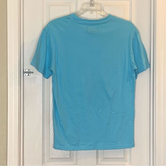 Playboy x PacSun Men’s Tee Turquoise Size Medium - Picture 2 of 9